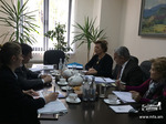 Լիբանանյան կանադական համալսարանի ռեկտոր Ռոնի Աբի Նախլեի այցը Դիվանագիտական դպրոց