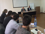  The partisipants of the “The EU and the Caucasus in 2030- Envisioning the Future” workshop at the Diplomatic School 