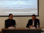 Րաֆֆի Պետրոսյանի բանախոսությունը Դիվանագիտական դպրոցում