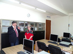 EU Ambassador Andrea Wiktorin at the Diplomatic School