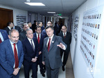 Prime Minister Nikol Pashinyan gets acquainted with the exhibition dedicated to the 10th anniversary of the Diplomatic School