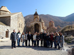 Mid-career trainees at the Dadivank monastery
