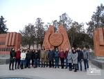 Mid-career trainees at the Talish village