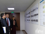 The Ambassador of Turkmenistan in Armenia at the Diplomatic School