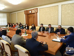 Meeting with Arayik Harutunyan, President of Artsakh