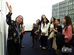 Tour at the UN Library and Archives, Geneva