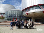 Students of the Diplomatic School visit the European Court of Human Rights (ECHR), Strasbourg