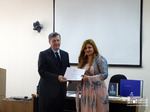 Certificates ceremony at the completion of the training programme for KRG diplomats